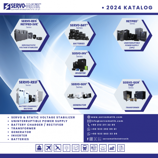 SERVO-MATİK KATALOG