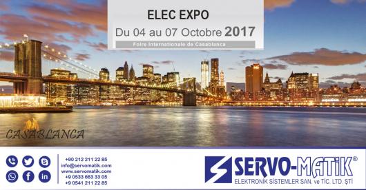 SERVOMATİK ELEKTRONİK - ELEC EXPO 04-10-2017 .. 07-10-2017