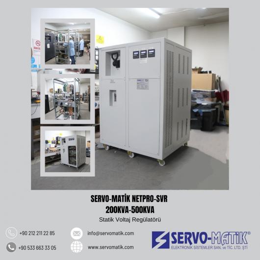 SERVO-MATİK NETPRO-SVR 200KVA-500KVA